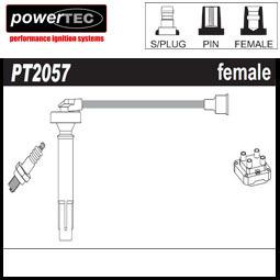 Powertec ht ignition leads subaru forester 2.0 l (1998-2002)