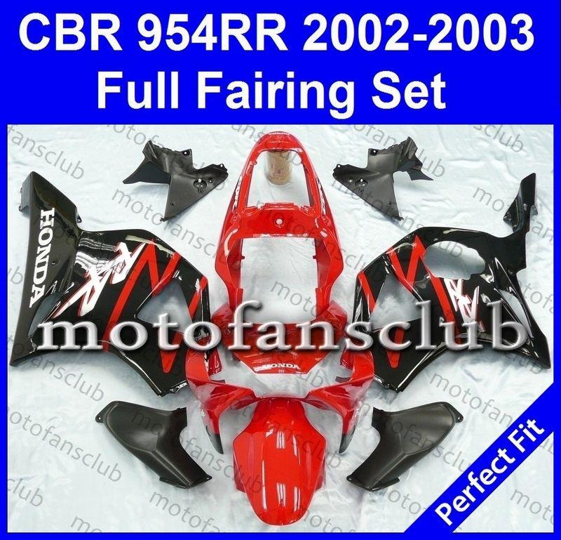 Fit honda 02 03 cbr954rr cbr 954 rr 2002 2003 fairing kit bodywork #13 c