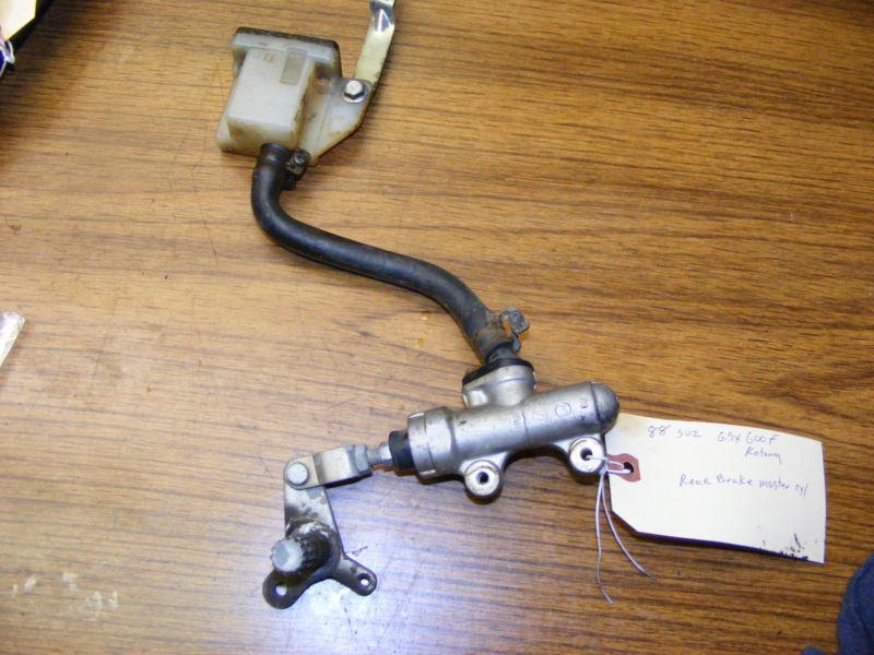 88 suzuki gsx600f katana rear brake master cylinder