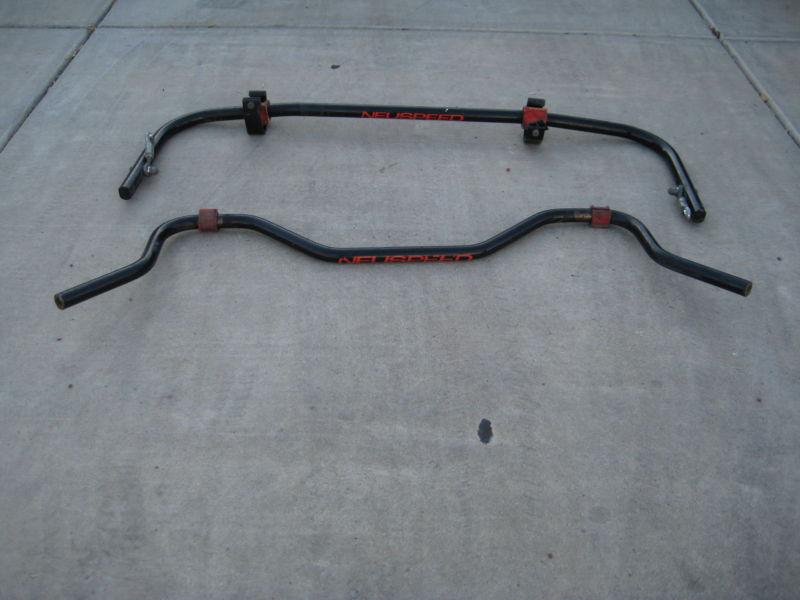 93-98 1993-1998 vw volkswagen golf gti 2.0 front rear neuspeed sway bars 25mm