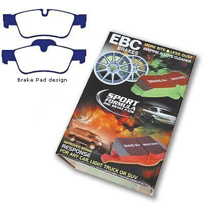 Ebc brakes dp31593c brake pads redstuff ceramic rear mercedes-benz set