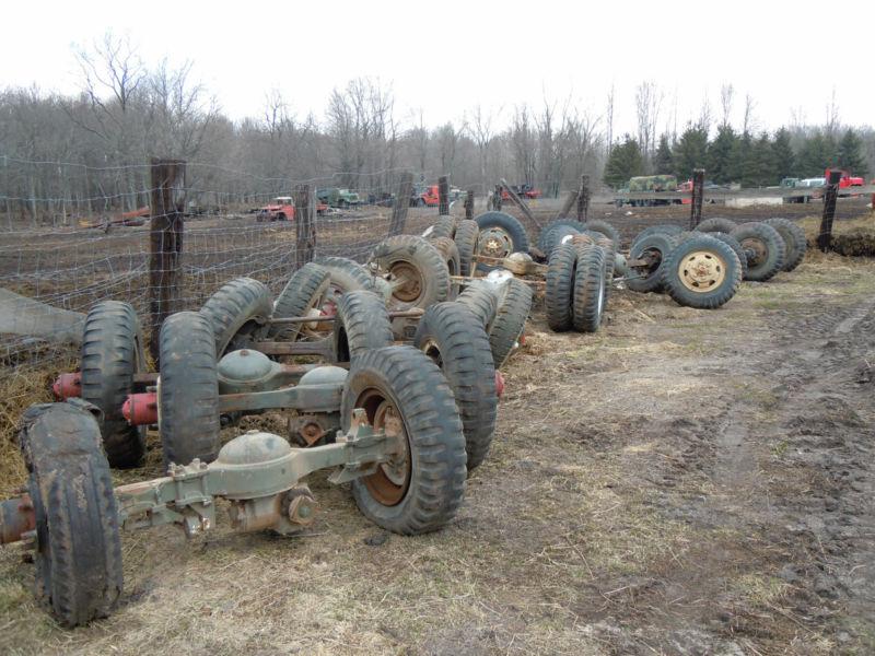 Army rockwell axles 2.5 or 5 ton sets m35a2 m35a3 m923 m925 m931 am general