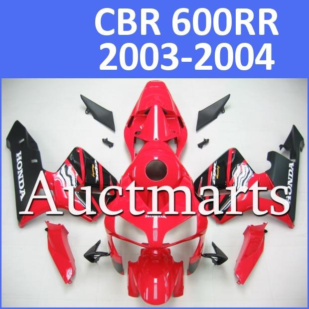 Fit honda 03 04 cbr600rr cbr 600 rr 2003 2004 fairing kit abs plastics d11 a43