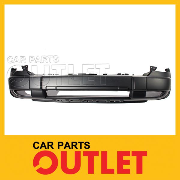 2006-2007 jeep liberty front bumper cover ch1000869 primered black wo tow hook