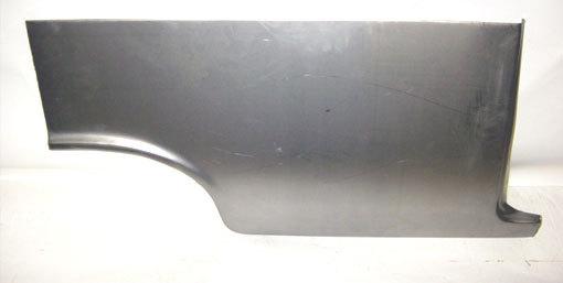 Chevy 2 door quarter panel lower front section right 57 1957