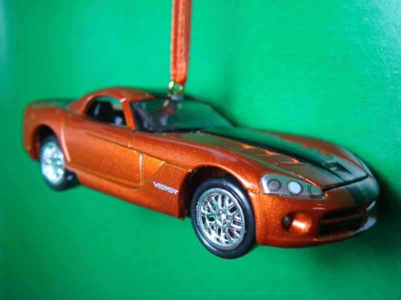 2010 '10 dodge viper srt10 copper christmas tree ornament