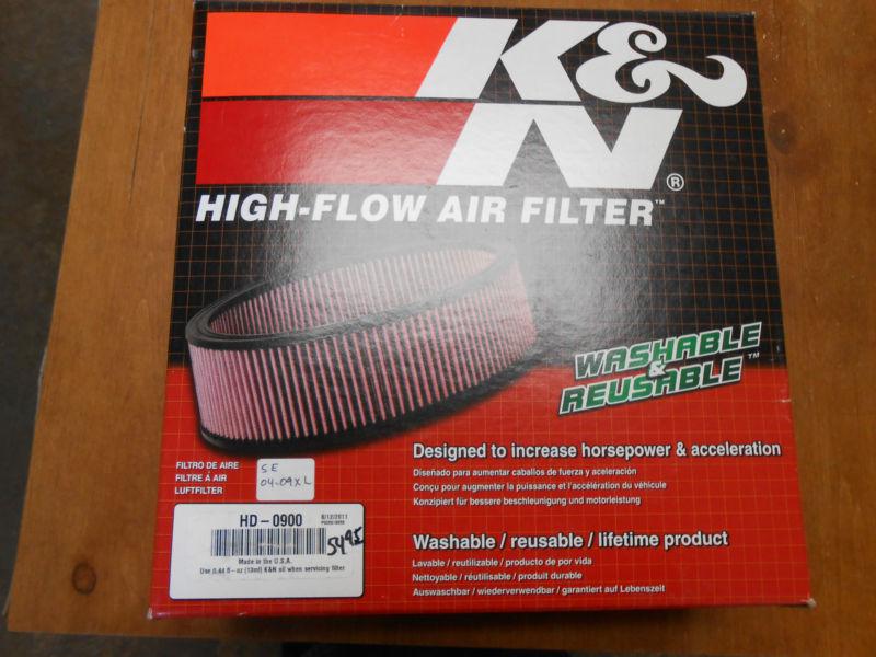 K & n high flow air filter