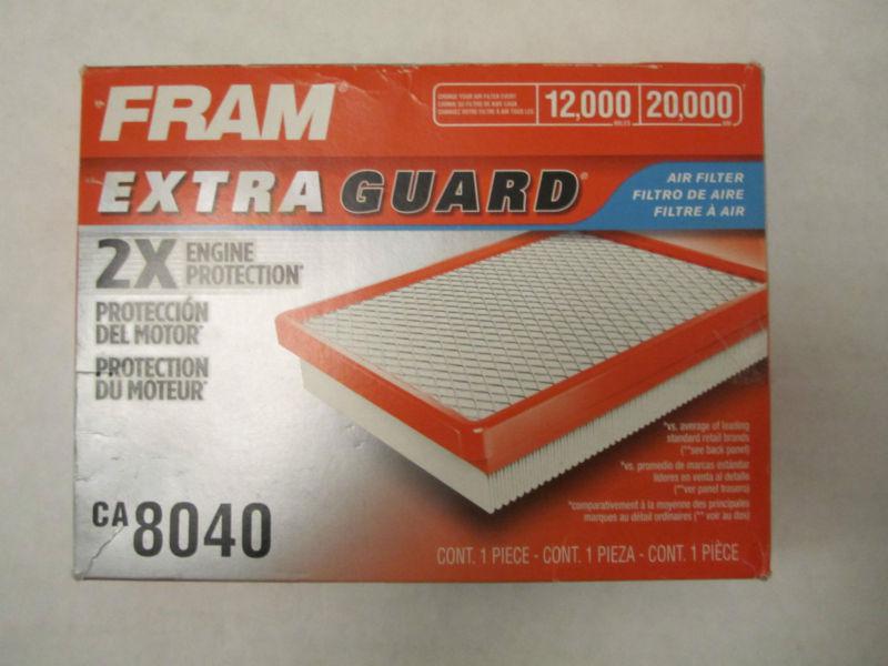 Fram ca8040 air filter-rigid panel air filter