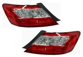 Capa tail light brake lamp rear lens & housing pair set driver & passenger sides