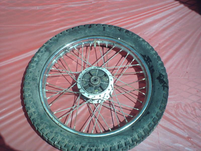 Rear wheel                1972 1973 1974 1975 kawasaki g4tr g4 k122