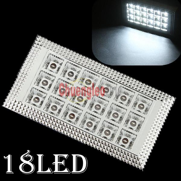 Universal 18 led super bright car interior roof light bulbs ceiling lighting 12v