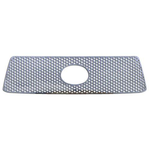 Toyota tundra 10-13 stainless circle punch front metal grille trim cover insert