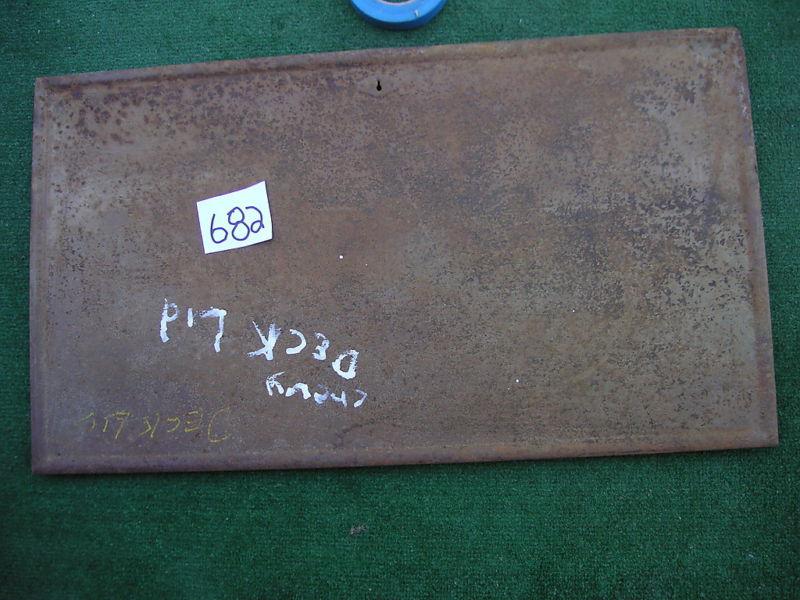 Chevrolet deck trunk lid 18 5/16 x 32 1/2  in.  1920-1928 exact application ???