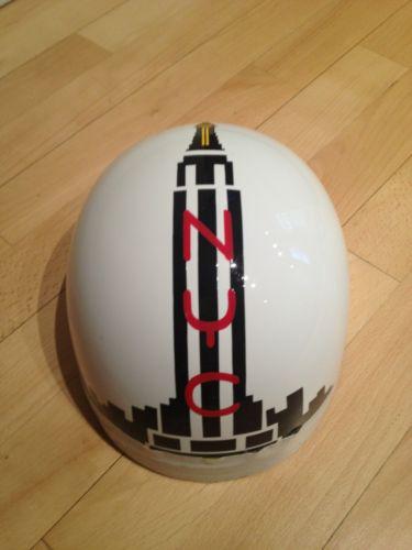 Find Davida Classic British Motorcycle Helmet -NYC White Small in New