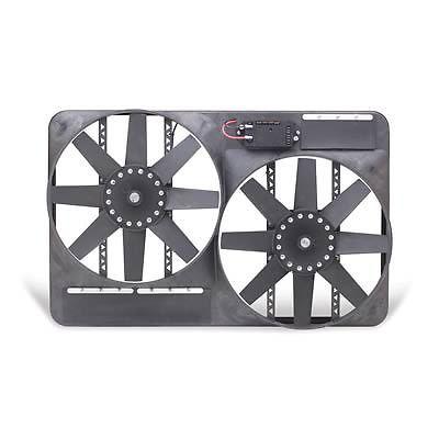 Flex-a-lite direct fit electric fan 4,600 cfm puller 13.5" dia dual 295