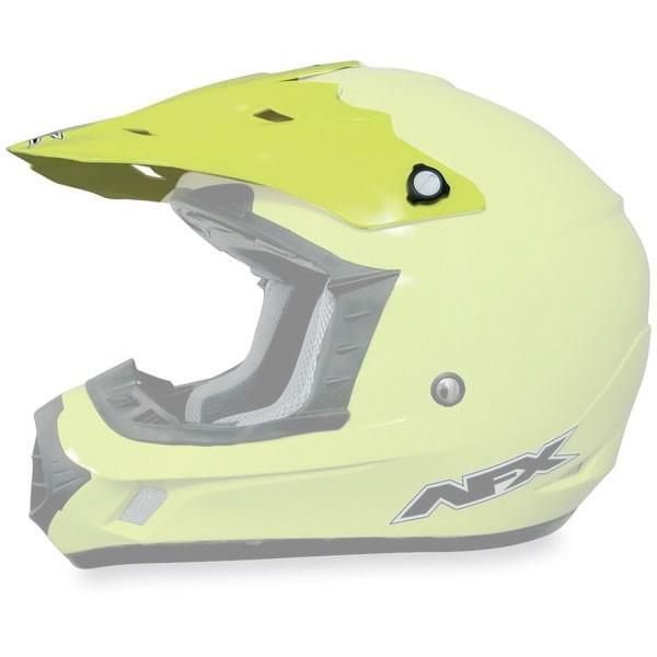 Afx fx-17y solid youth mx peak - 2012 models high visibility yellow