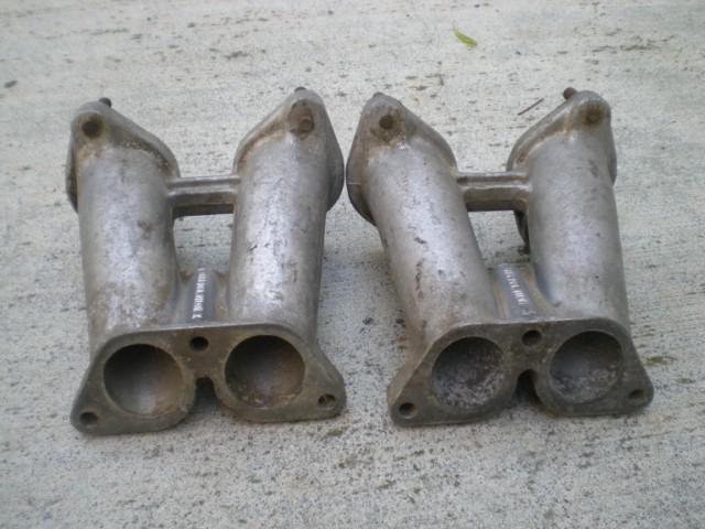 Porsche 356 / 912 solex carburetor intake manifolds