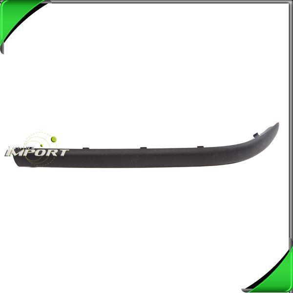 Left front bumper moulding bm1046114 black non primered for 02-05 bmw 325i 4/5dr