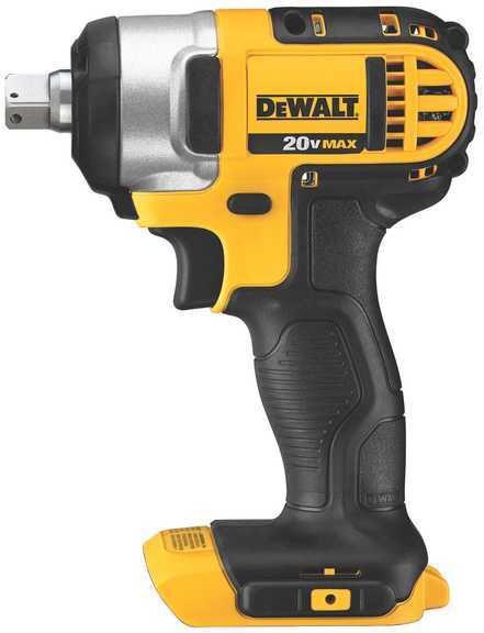 Dewalt tools dew dcf880b - impact wrench, 20 volt max lithium ion 1/2"" impac...