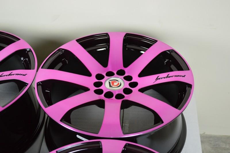 17 pink wheel rim s2000 beetle jetta vibe civic integra neon elantra corolla wrx