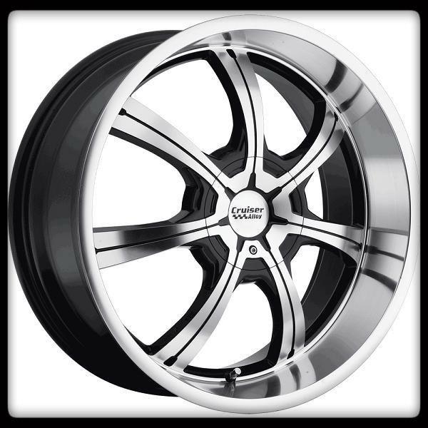 17x7.5 cruiser alloy 913mb vigor 4x100 4x4.5 gloss black machined wheels rims