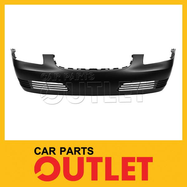 2006-2011 buick lucerne cx front bumper cover primered plastic w/o fog lamp hole