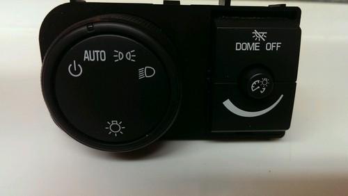 Chevy silverado gmc sierra auto head light control switch dimmer trim 25858708 