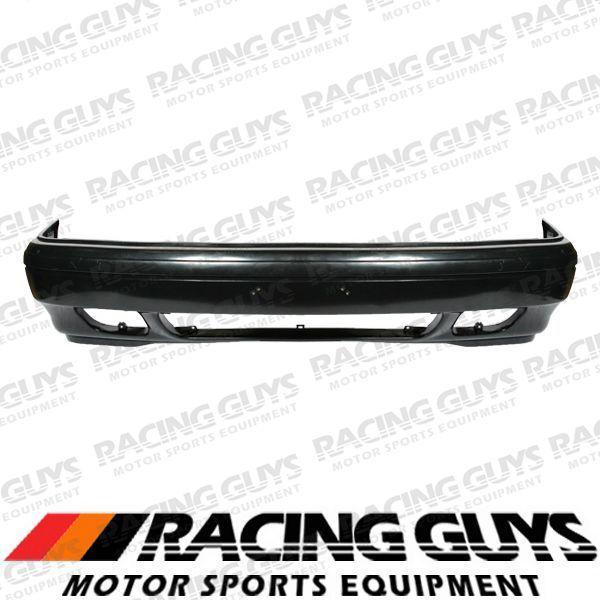 Fit 92-94 hyundai sonata front bumper cover raw black facial plastic hy1000107