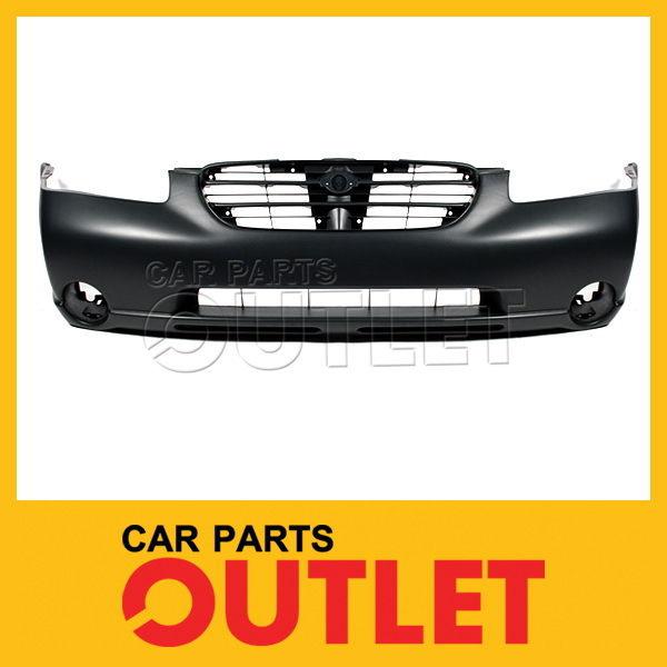 2000 2001 maxima gle front bumper raw mat black facial cover fascia plastic gxe