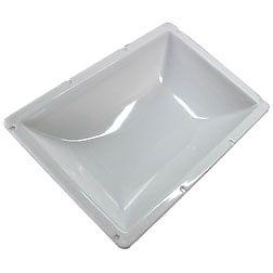 Bri-rus 14" x 22" inner garnish white 16" x 24" flang n1422