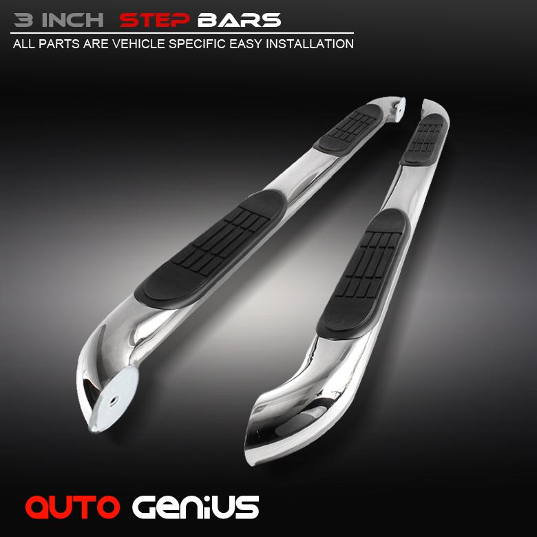 11-13 grand cherokee chrome side step nerf bars running board polished upgrade