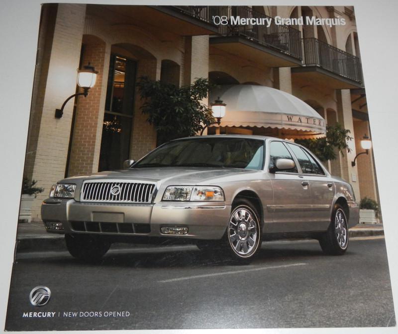 2008 mercury grand marquis brochure