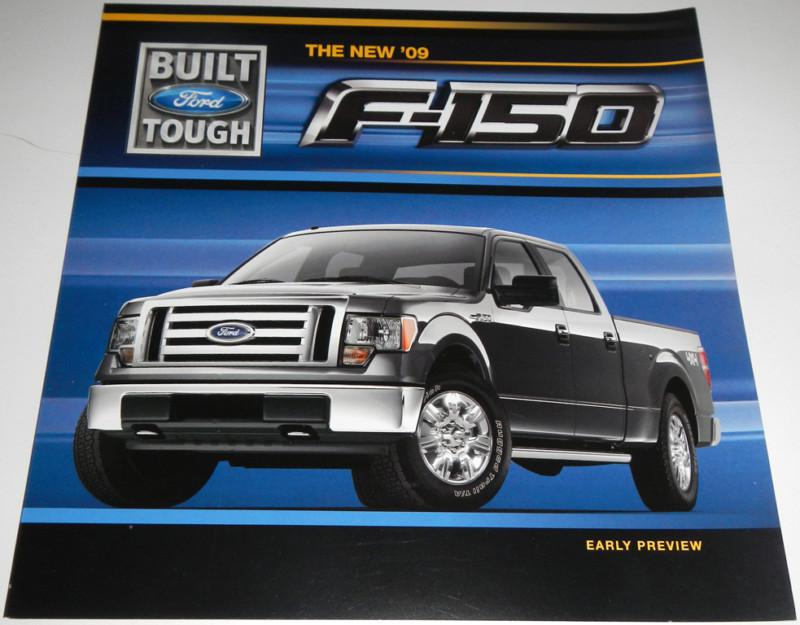 2009 ford f150 early preview brochure