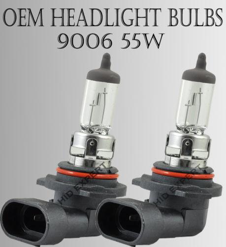 9006-hb4 55w low beam clear oem factory stock light bulbs two pcs c3