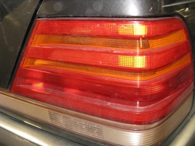 92 93 94 mercedes s500 300 420 600 320 350 400 sel sd se passenger rh tail light