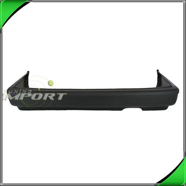 88-89 honda accord rear bumper cover replacement raw black plastic non-primed