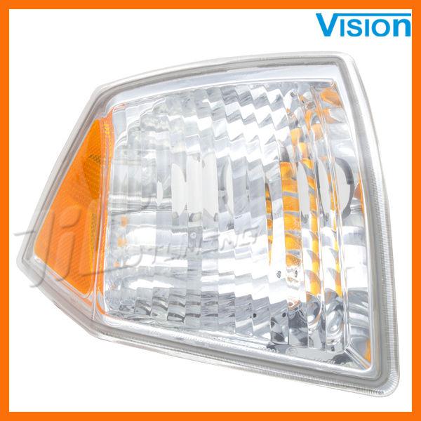 08 compass passenger side maker lamp corner clear park amber turn signal light r