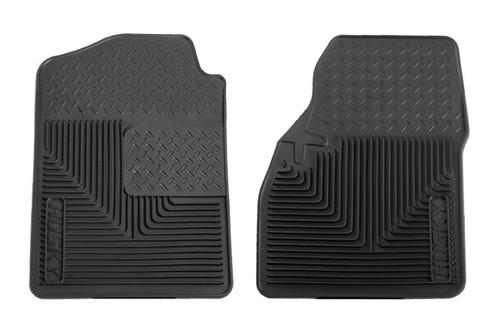 Husky liners 51031 cadillac escalade black custom floor mats front set 1st row