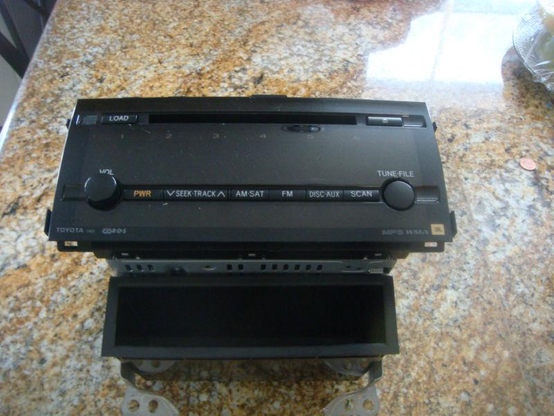 04 05 06 07 08 09 toyota prius radio/ cd player/ mp3 player + 6 disc changer