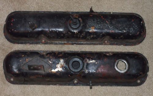 Mopar small block stock valve covers 273 318 340 360