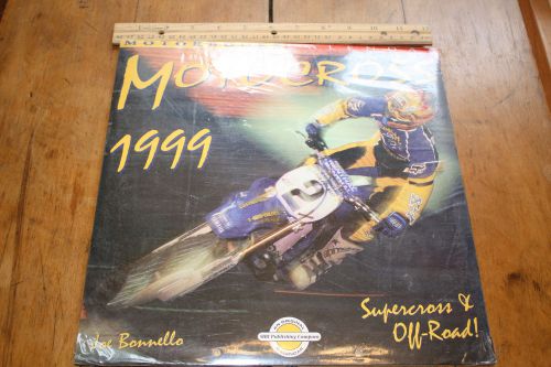 Moto cross calendar, 1999. unopened. full color, super cross &amp; off road.