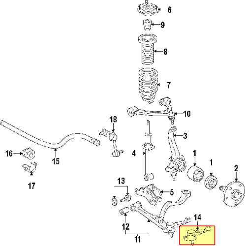 Lexus 4334039415 genuine oem factory original lower ball joint