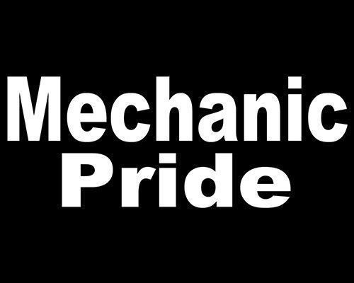 Mechanic pride  decal stickers, cars, trucks, laptops