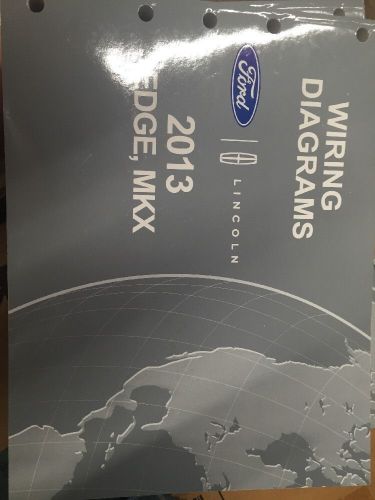 2013 ford edge, mkx wiring diagrams service manual