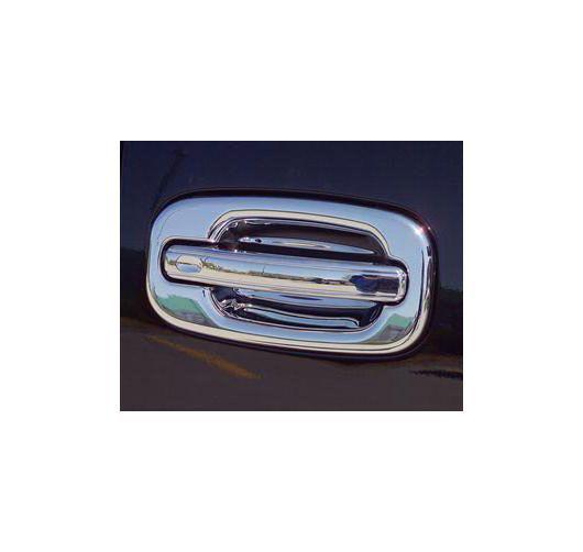 Putco set of 2 door handle cover new chrome chevy full size truck 400015