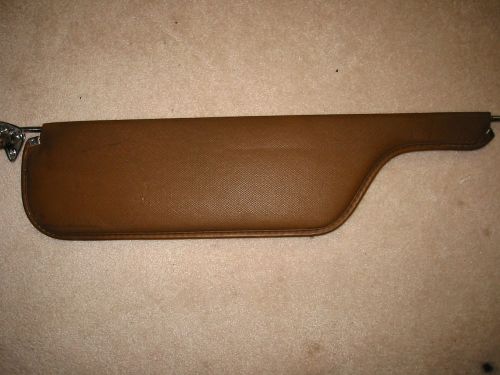 1968 1969 ford torino fairlane ranchero--tan sun visor &amp;arm bracket