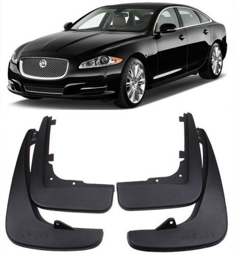 New oem front &amp; rear splash guards mud guards mud flaps for 2010-2016 jaguar xj