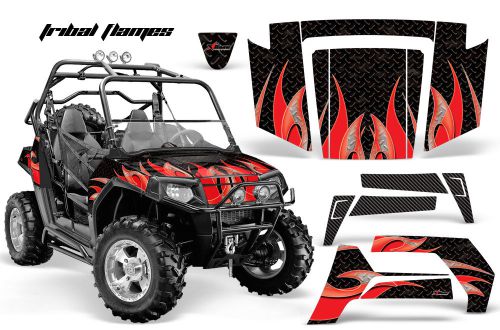 Amr racing polaris rzr 800 graphic kit decal utv parts accessory 06-10 tribal r