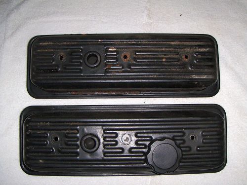 Marine v6 chevy engine valve covers mercruiser crusader volvo set of 2