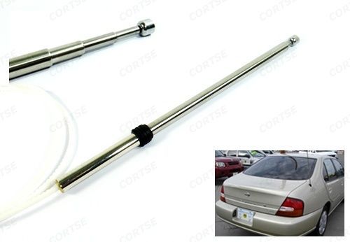 Power antenna aerial am fm radio mast cable replacement for nissan 240sx altima